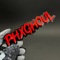 1PC PHXGHOUL 3D Acrylic Badge - Car Truck Emblem Fender Tailgate Trunk Sticker