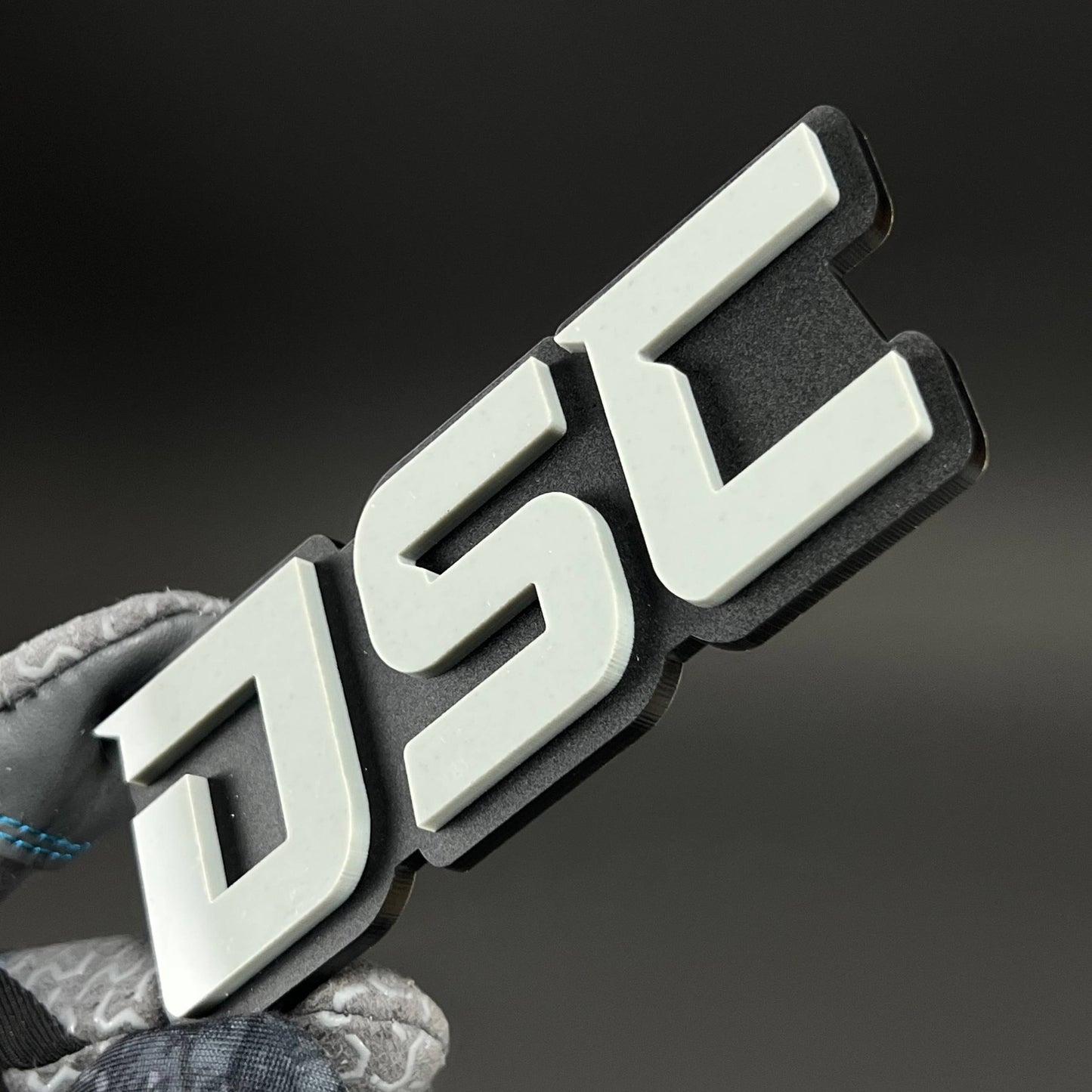 1PC DSC 3D Acrylic Badge - Car Truck Emblem Fender Tailgate Trunk Sticker