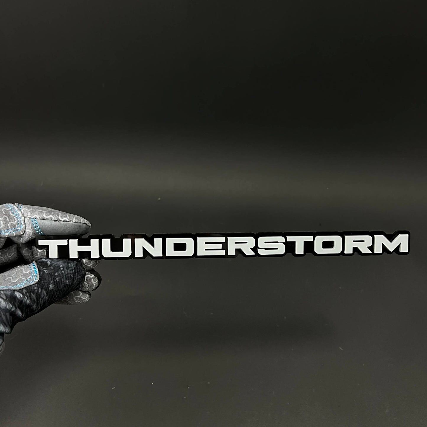 1PC THUNDERSTORM 3D Acrylic Badge - Car Truck Emblem Fender Sticker