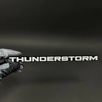 1PC THUNDERSTORM 3D Acrylic Badge - Car Truck Emblem Fender Sticker