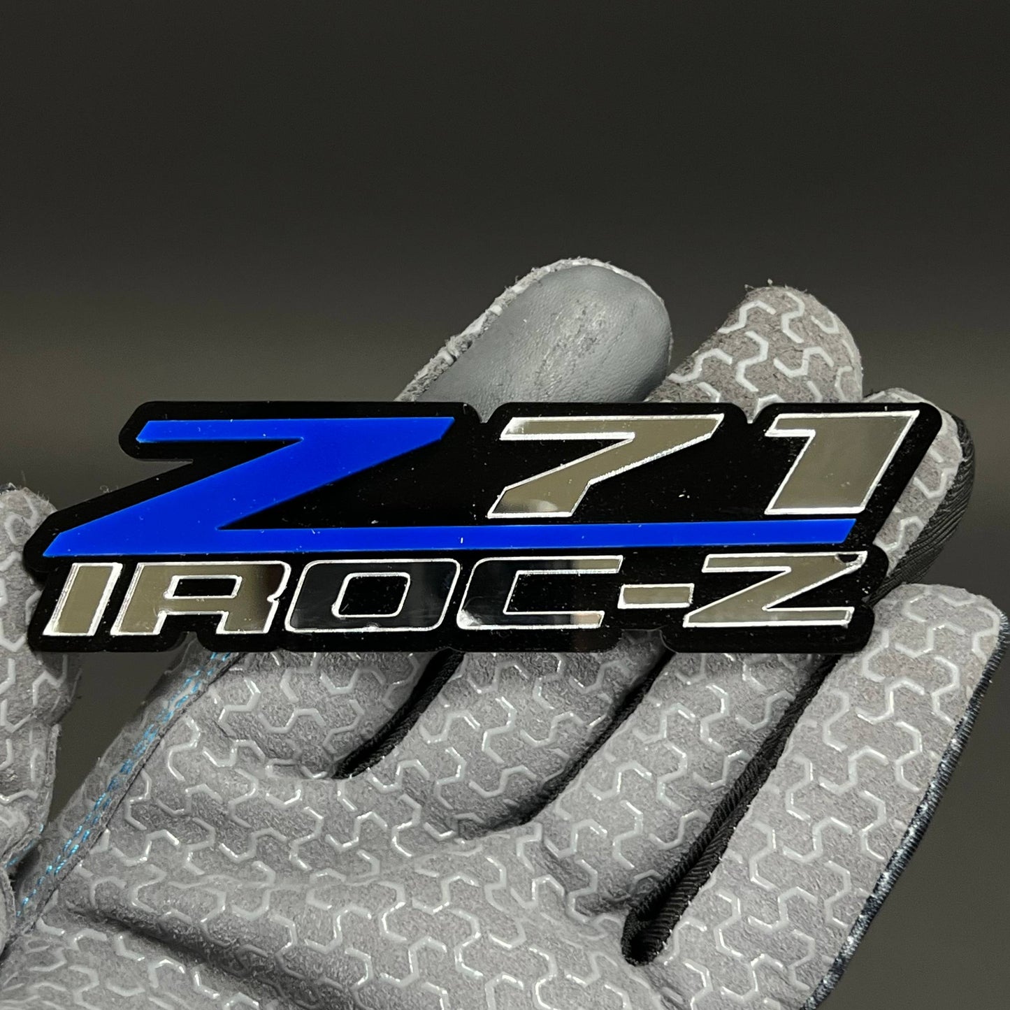 1PC Z71 IROC-Z 3D Acrylic Badge - Car Truck Emblem Fender Tailgate Trunk Sticker