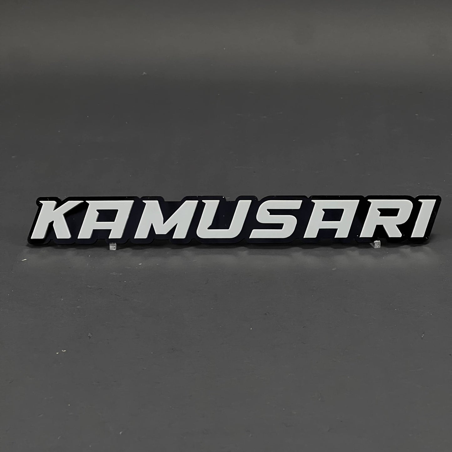 1PC KAMUSARI 3D Acrylic Badge - Car Truck Emblem Fender Tailgate Trunk Sticker