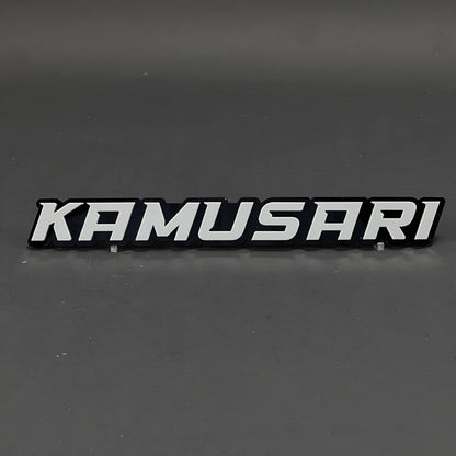 1PC KAMUSARI 3D Acrylic Badge - Car Truck Emblem Fender Tailgate Trunk Sticker