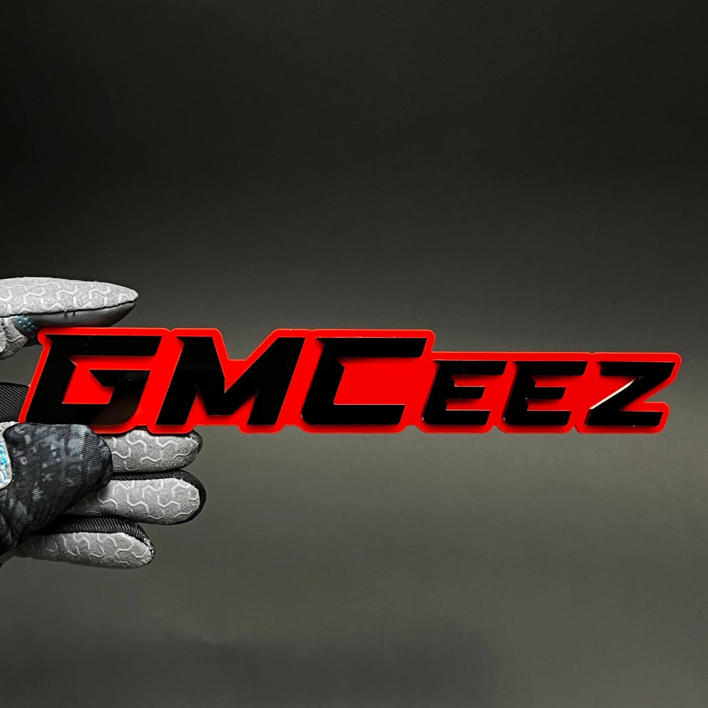 1PC GMCeez 3D Acrylic Badge - Car Truck Emblem Fender Tailgate Trunk Sticker