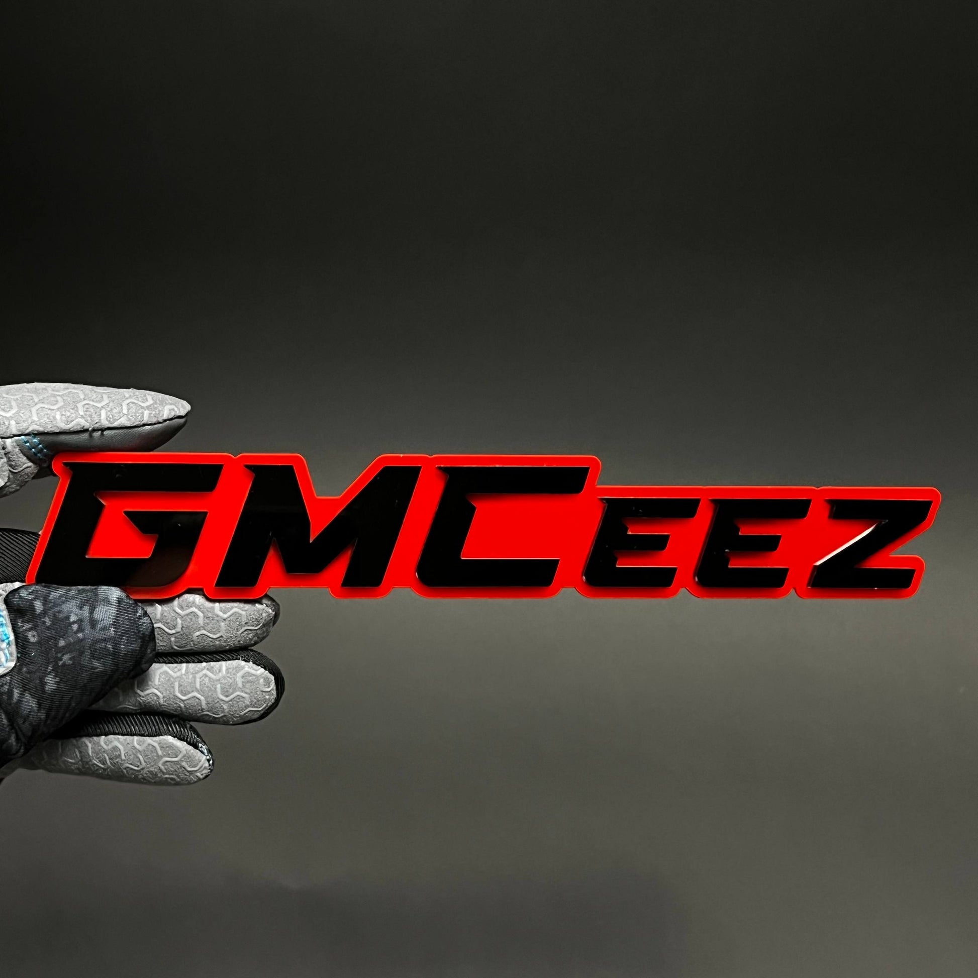 1PC GMCeez 3D Acrylic Badge - Car Truck Emblem Fender Tailgate Trunk Sticker
