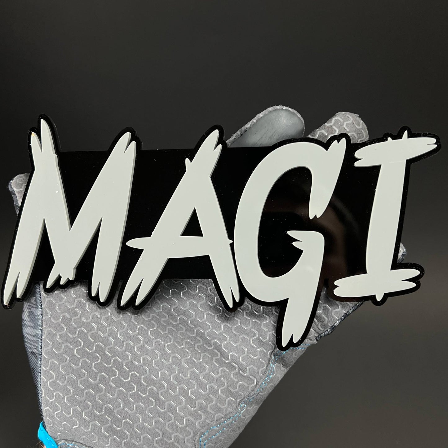 1PC MAGI 3D Acrylic Badge - Car Truck Emblem Fender Tailgate Trunk Sticker