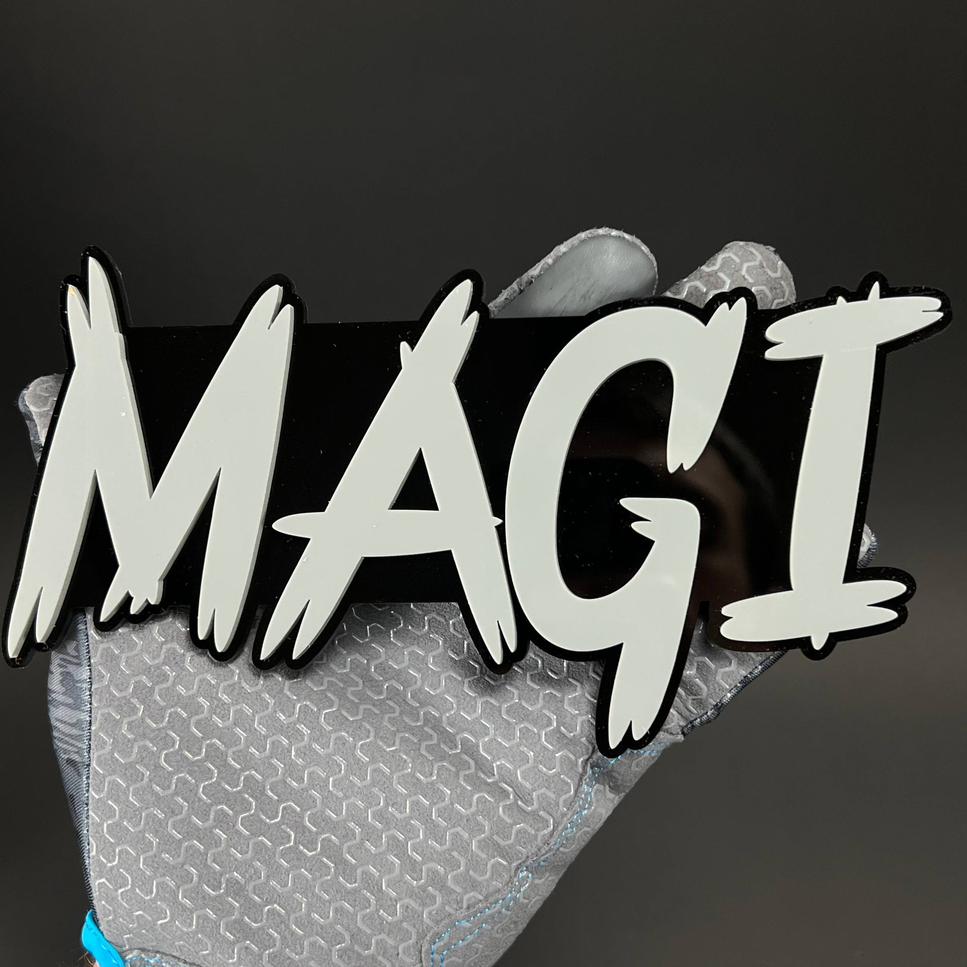 1PC MAGI 3D Acrylic Badge - Car Truck Emblem Fender Tailgate Trunk Sticker