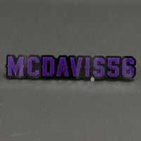 1PC MCDAVIS56 3D Acrylic Badge - Car Truck Emblem Fender Tailgate Trunk Sticker