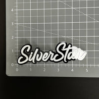 1PC SilverStar 3D Acrylic Badge - Car Truck Emblem Fender Tailgate Trunk Sticker