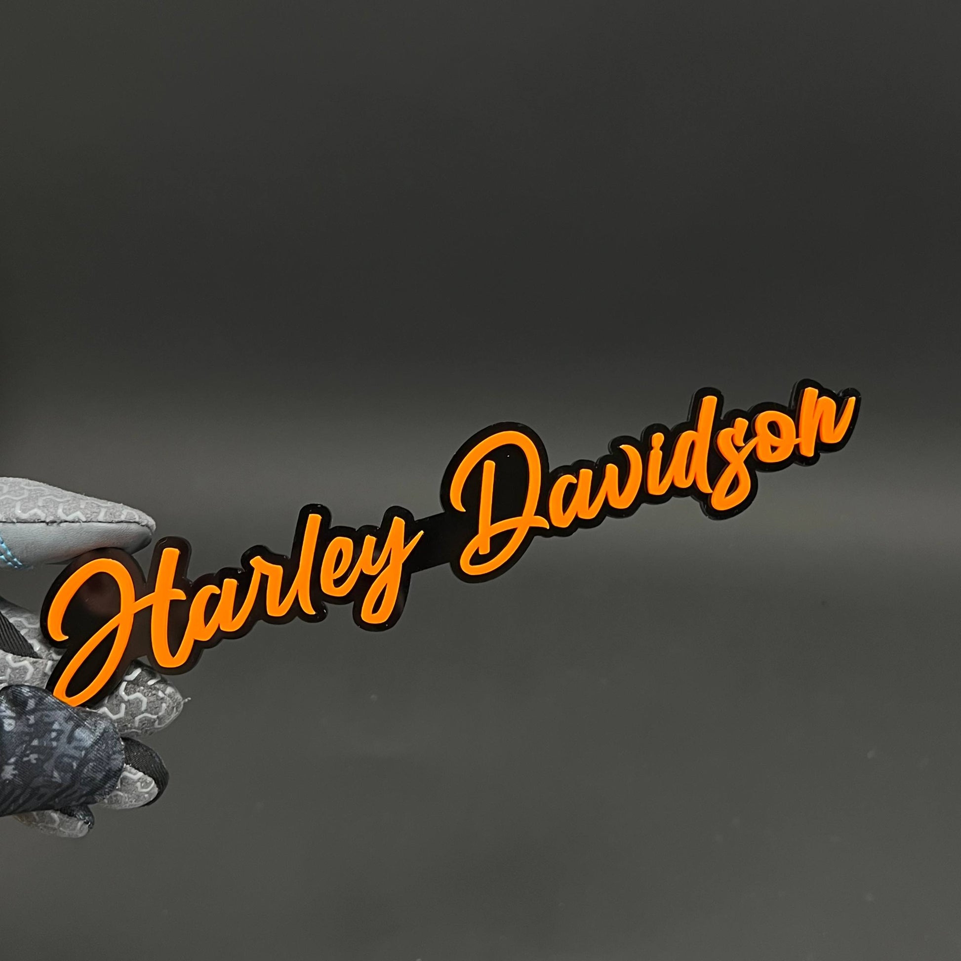 1PC Harley Davidson 3D Acrylic Badge - Car Truck Emblem Fender Sticker