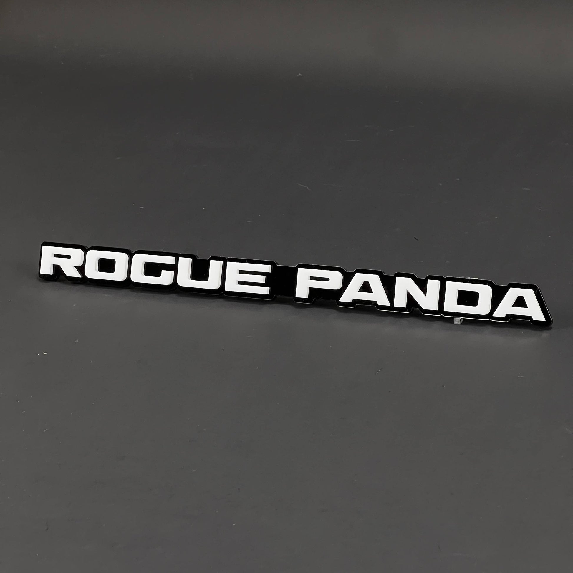 1PC ROGUE PANDA 3D Acrylic Badge - Car Truck Emblem Fender Sticker