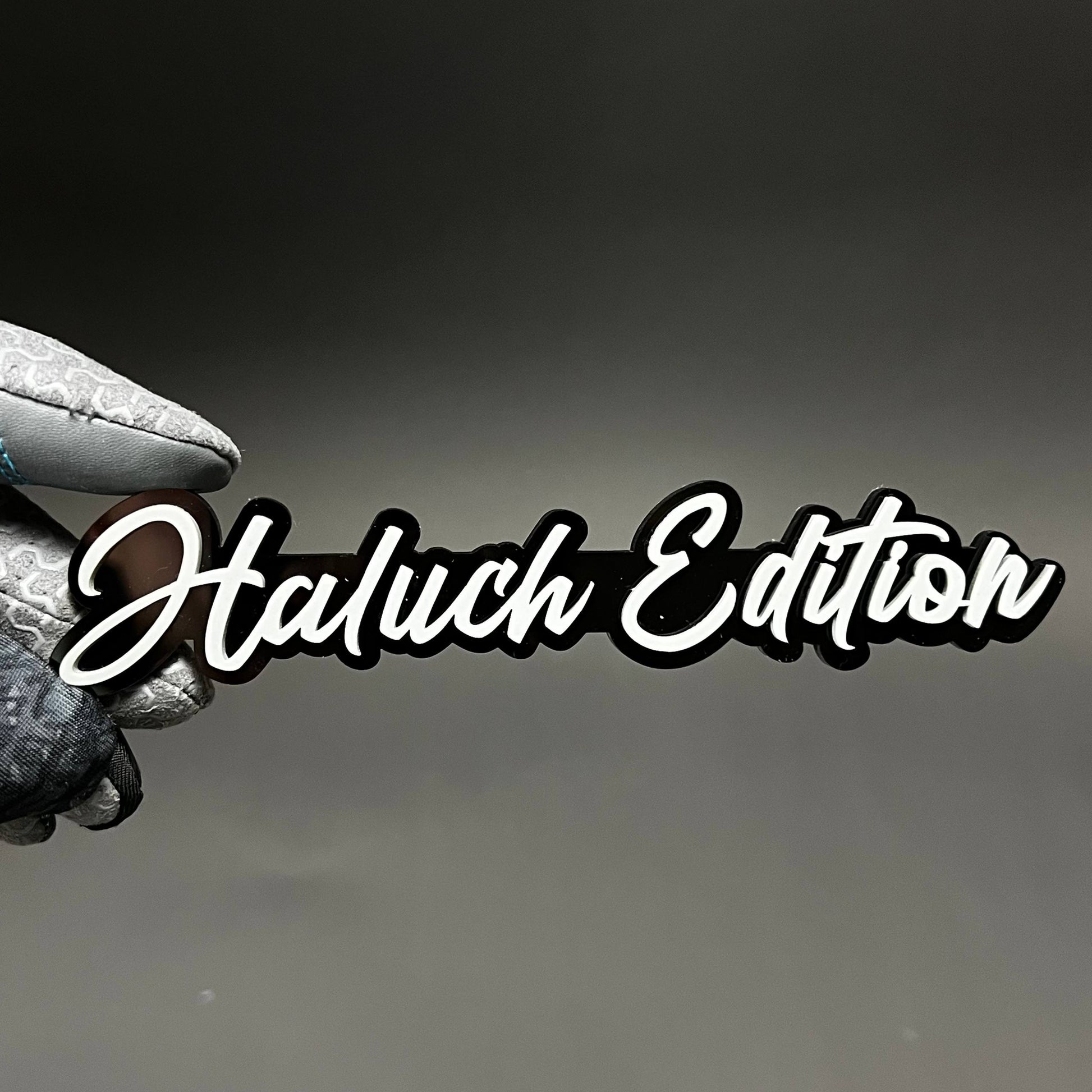 1PC Haluch Edition 3D Acrylic Badge - Car Truck Emblem Fender Sticker