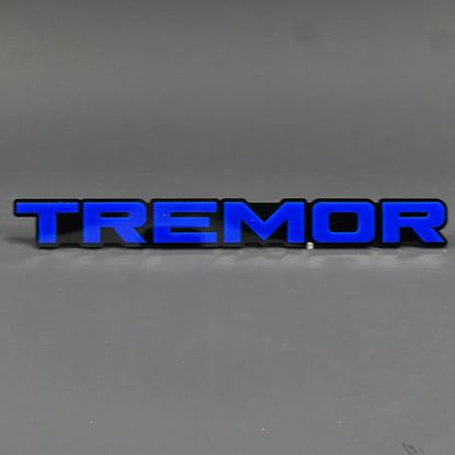 1PC TREMOR 3D Acrylic Badge - Car Truck Emblem Fender Tailgate Trunk Sticker