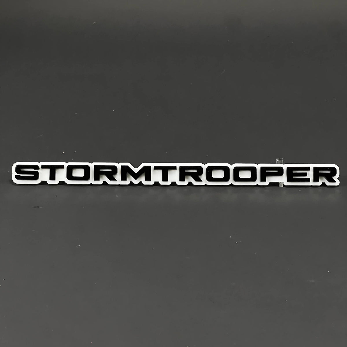 1PC STORMTROOPER 3D Acrylic Badge - Car Truck Emblem Fender Sticker