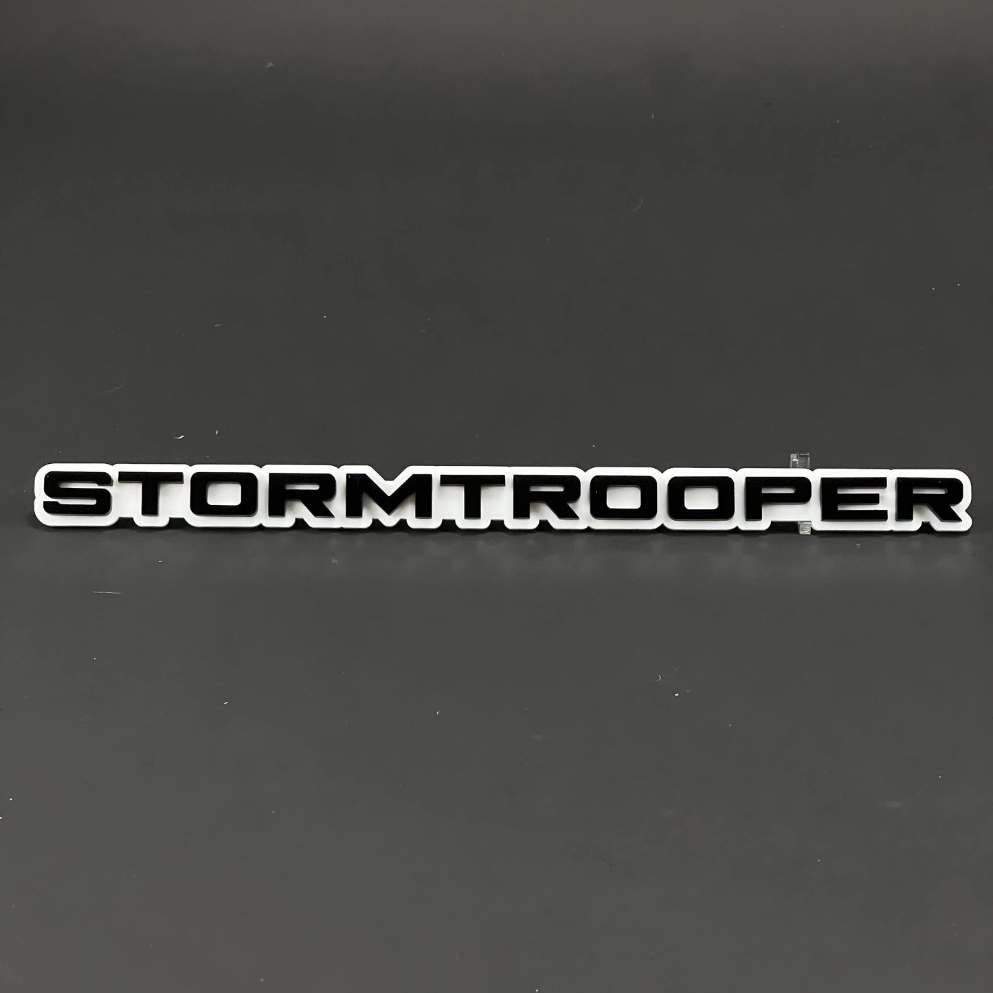 1PC STORMTROOPER 3D Acrylic Badge - Car Truck Emblem Fender Sticker