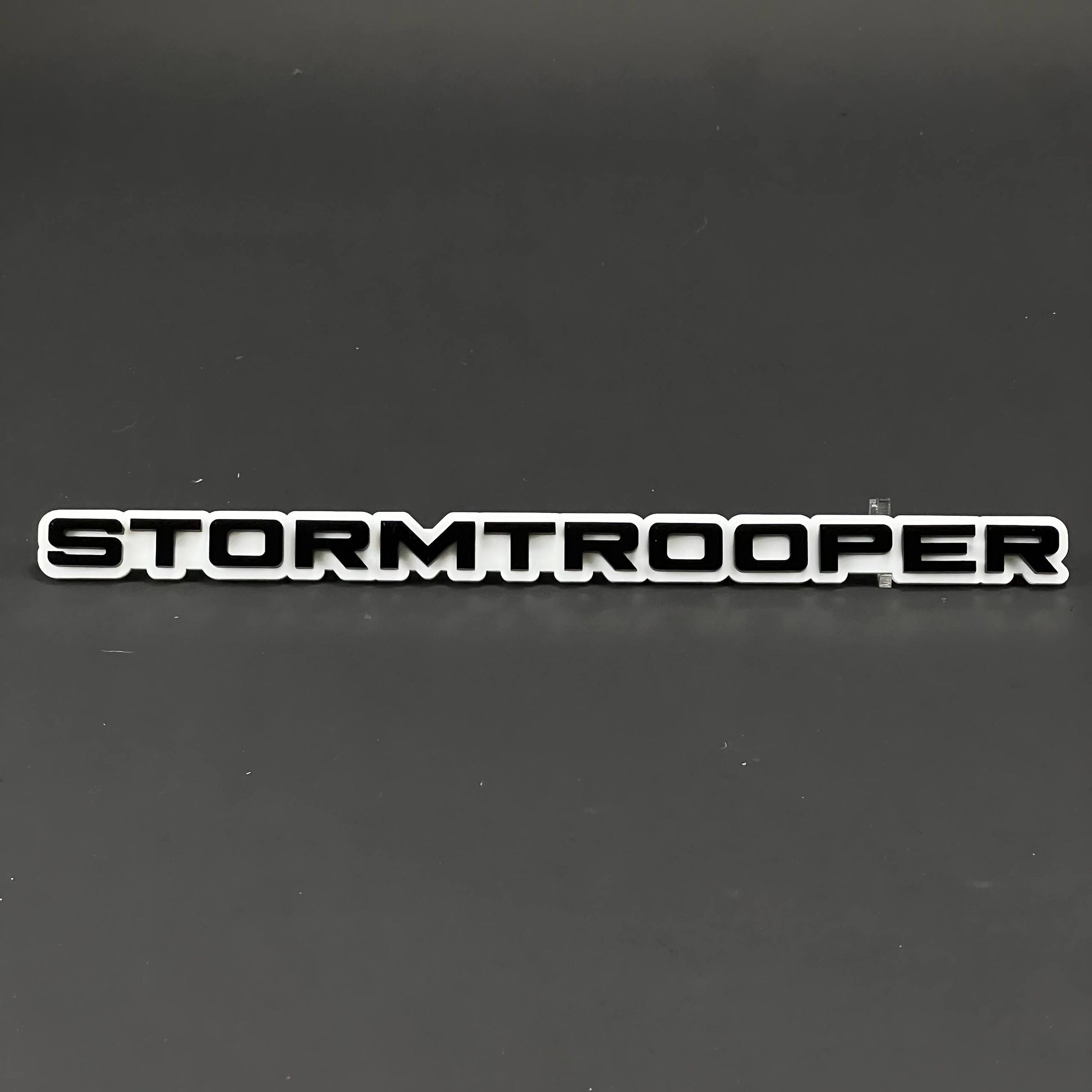 1PC STORMTROOPER 3D Acrylic Badge - Car Truck Emblem Fender Sticker