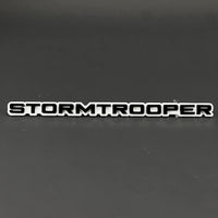 1PC STORMTROOPER 3D Acrylic Badge - Car Truck Emblem Fender Sticker
