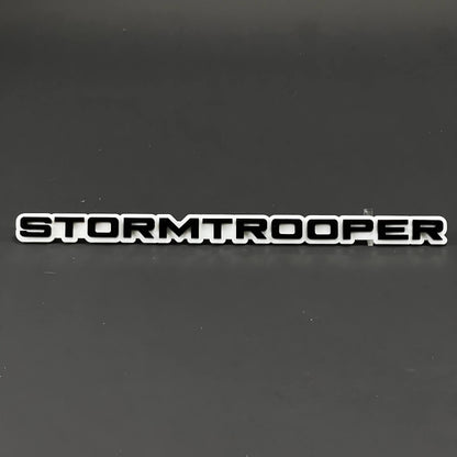 1PC STORMTROOPER 3D Acrylic Badge - Car Truck Emblem Fender Sticker