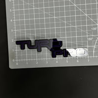 1PC TURD PRO 3D Acrylic Badge - Car Truck Emblem Fender Tailgate Trunk Sticker