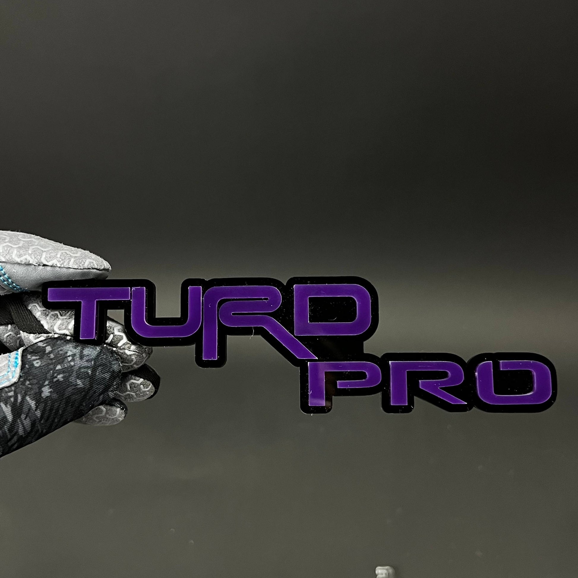 1PC TURD PRO 3D Acrylic Badge - Car Truck Emblem Fender Tailgate Trunk Sticker