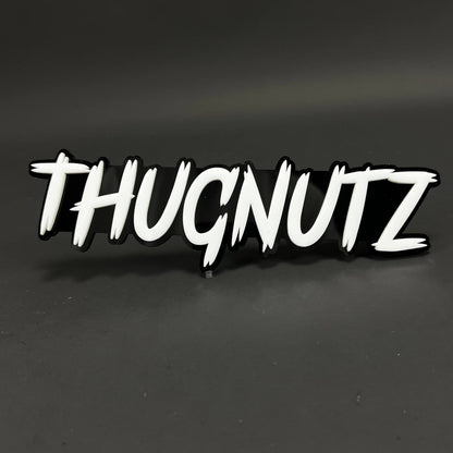 1PC THUGNUTZ 3D Acrylic Badge - Car Truck Emblem Fender Tailgate Trunk Sticker