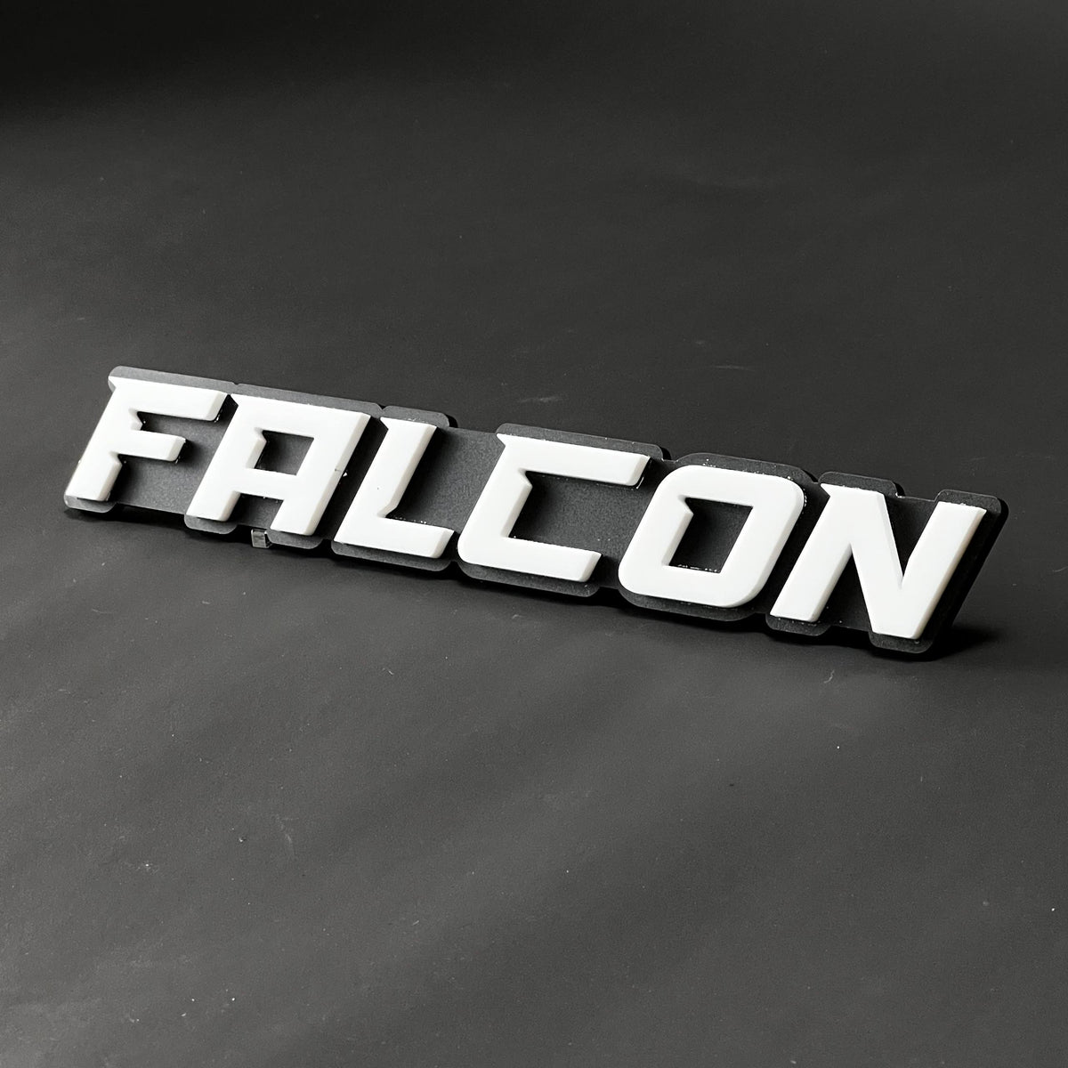 1PC FALCON 3D Acrylic Badge - Car Truck Emblem Fender Tailgate Trunk Sticker
