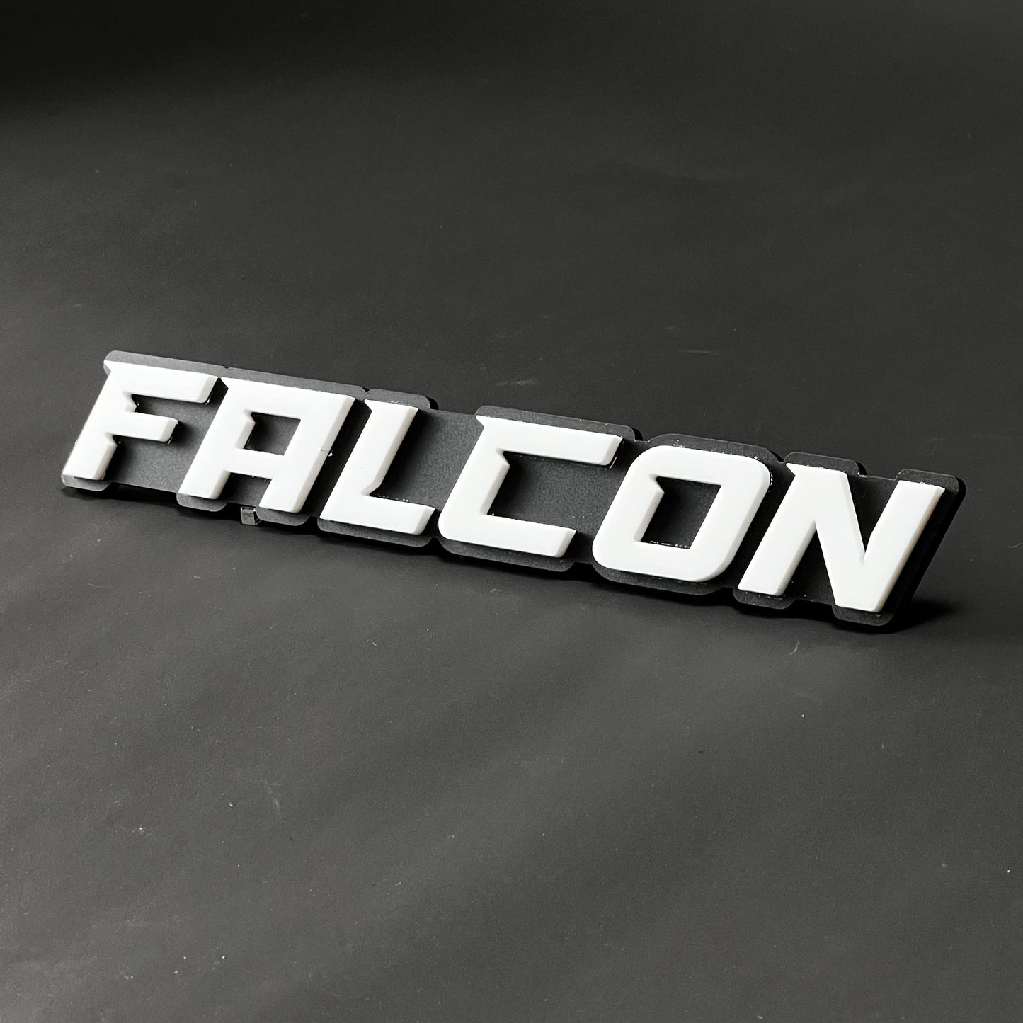 1PC FALCON 3D Acrylic Badge - Car Truck Emblem Fender Tailgate Trunk Sticker