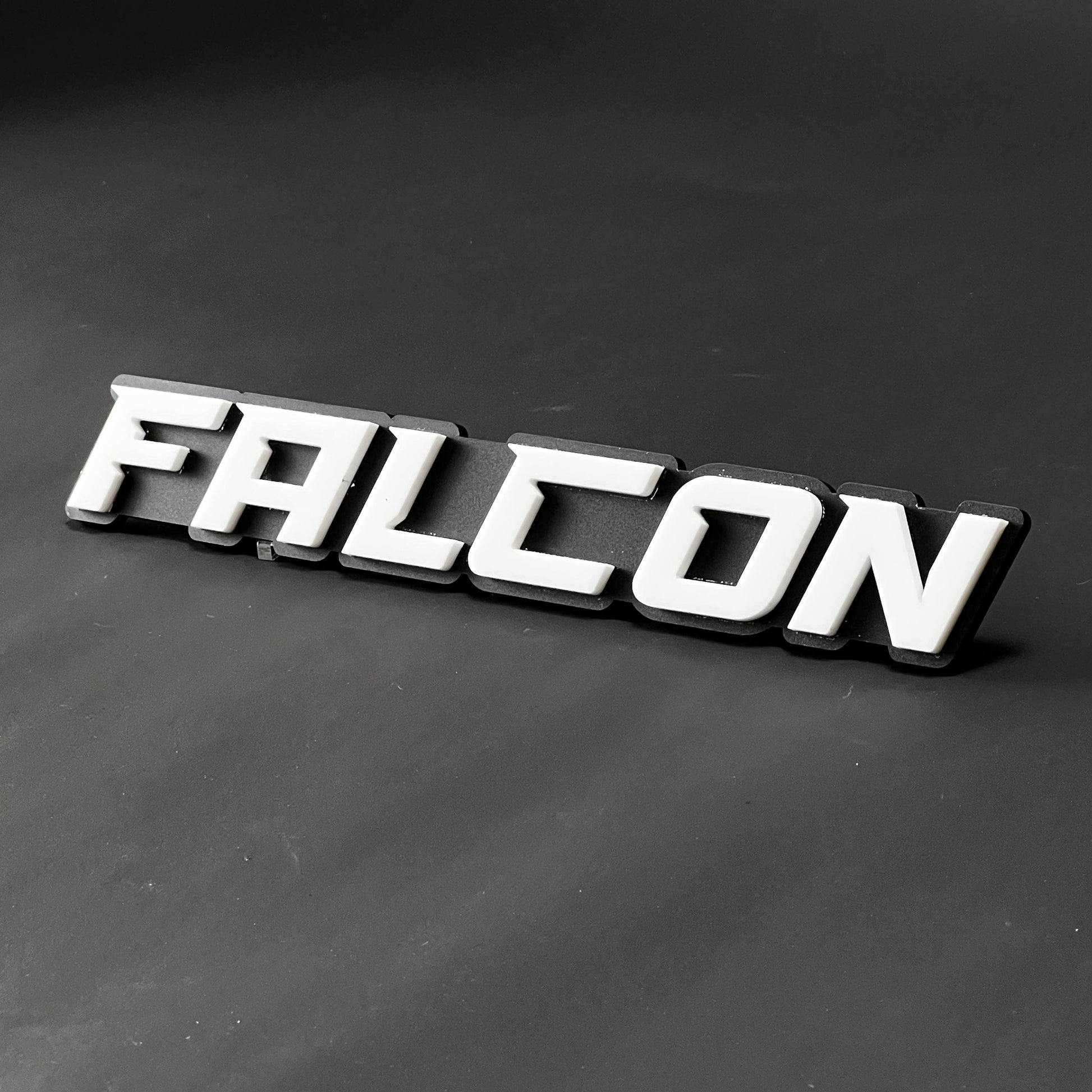 1PC FALCON 3D Acrylic Badge - Car Truck Emblem Fender Tailgate Trunk Sticker
