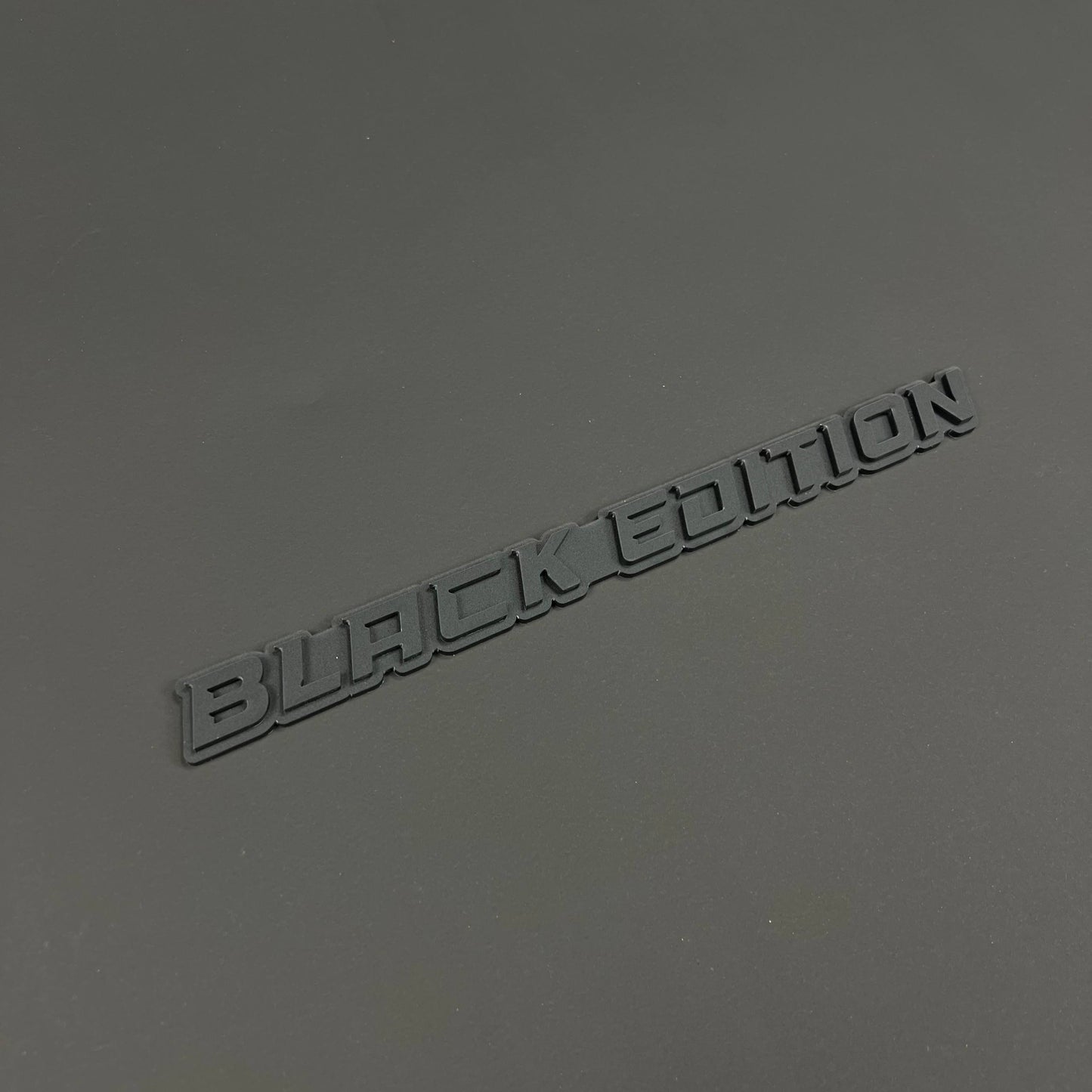 Black Edition 3D Acrylic Badge - Car Truck Emblem Fender Tailgate Trunk Sticker