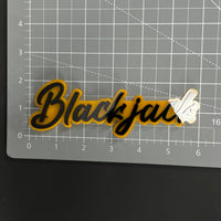 1PC Blackjack 3D Acrylic Badge - Car Truck Emblem Fender Tailgate Trunk Sticker