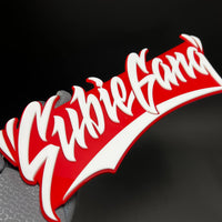 1PC SubieGang 3D Acrylic Badge - Car Truck Emblem Fender Tailgate Trunk Sticker