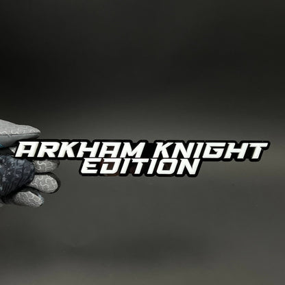 1PC ARKHAM KNIGHT EDITION 3D Acrylic Badge - Car Truck Emblem Fender Sticker