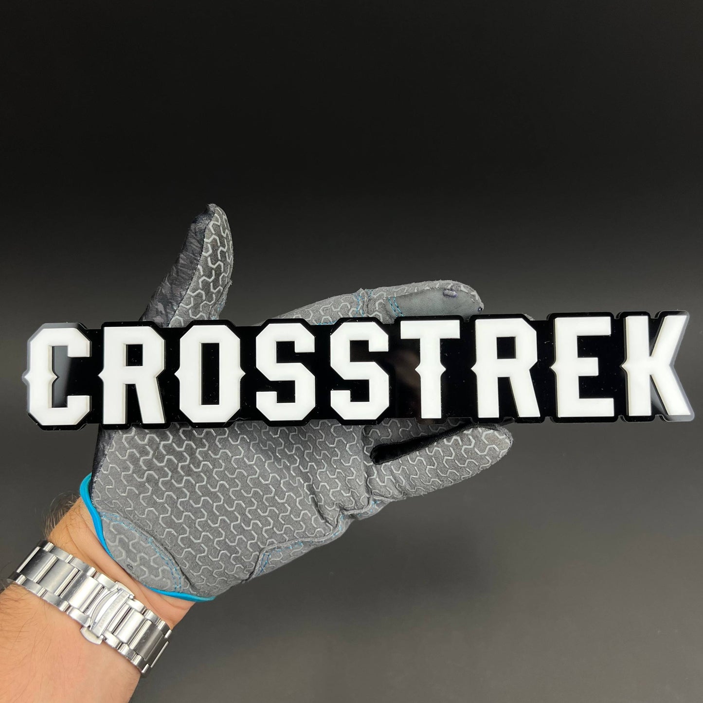 1PC CROSSTREK 3D Acrylic Badge - Car Truck Emblem Fender Tailgate Trunk Sticker