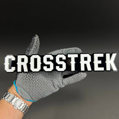 1PC CROSSTREK 3D Acrylic Badge - Car Truck Emblem Fender Tailgate Trunk Sticker
