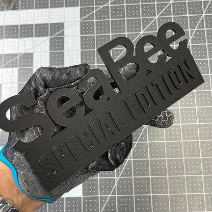 SeaBee Special Edition 3D Acrylic Badge - Car Truck Emblem Fender Tailgate Trunk Sticker