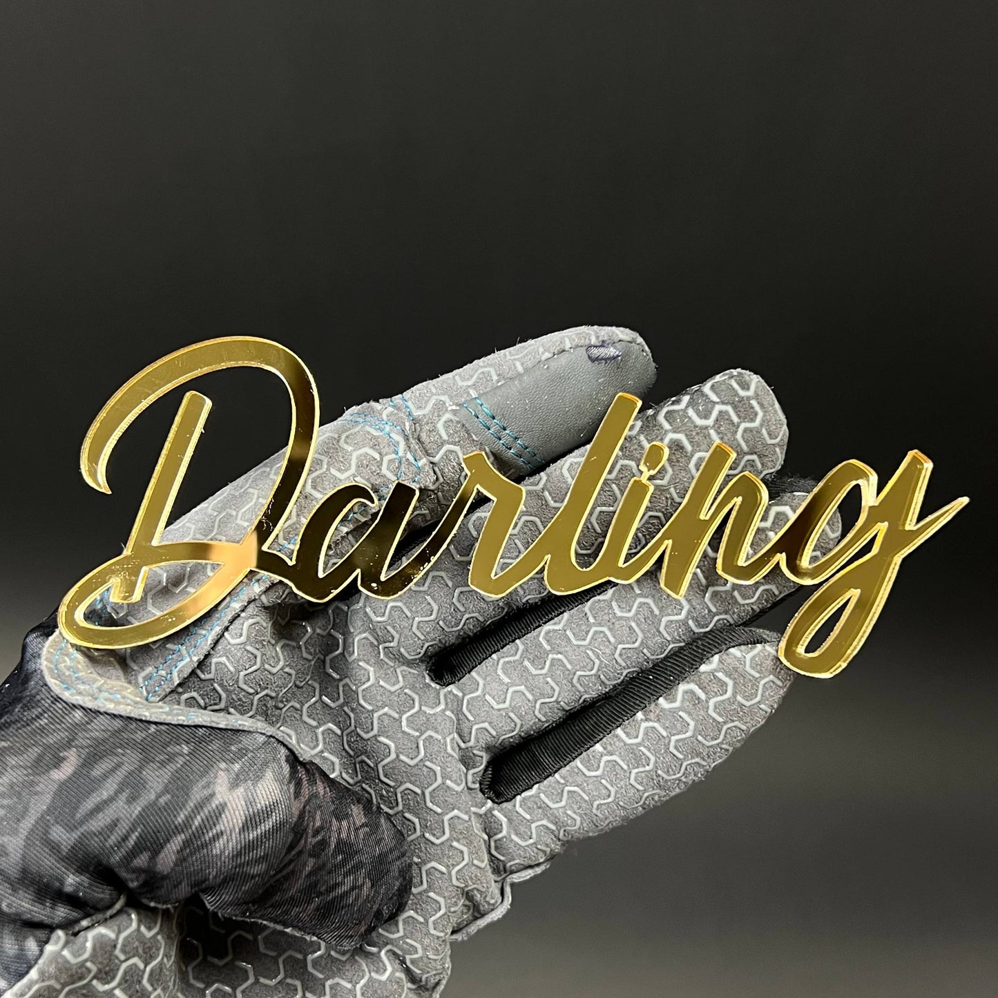 1PC Darling 3D Acrylic Badge - Car Truck Emblem Fender Tailgate Trunk Sticker