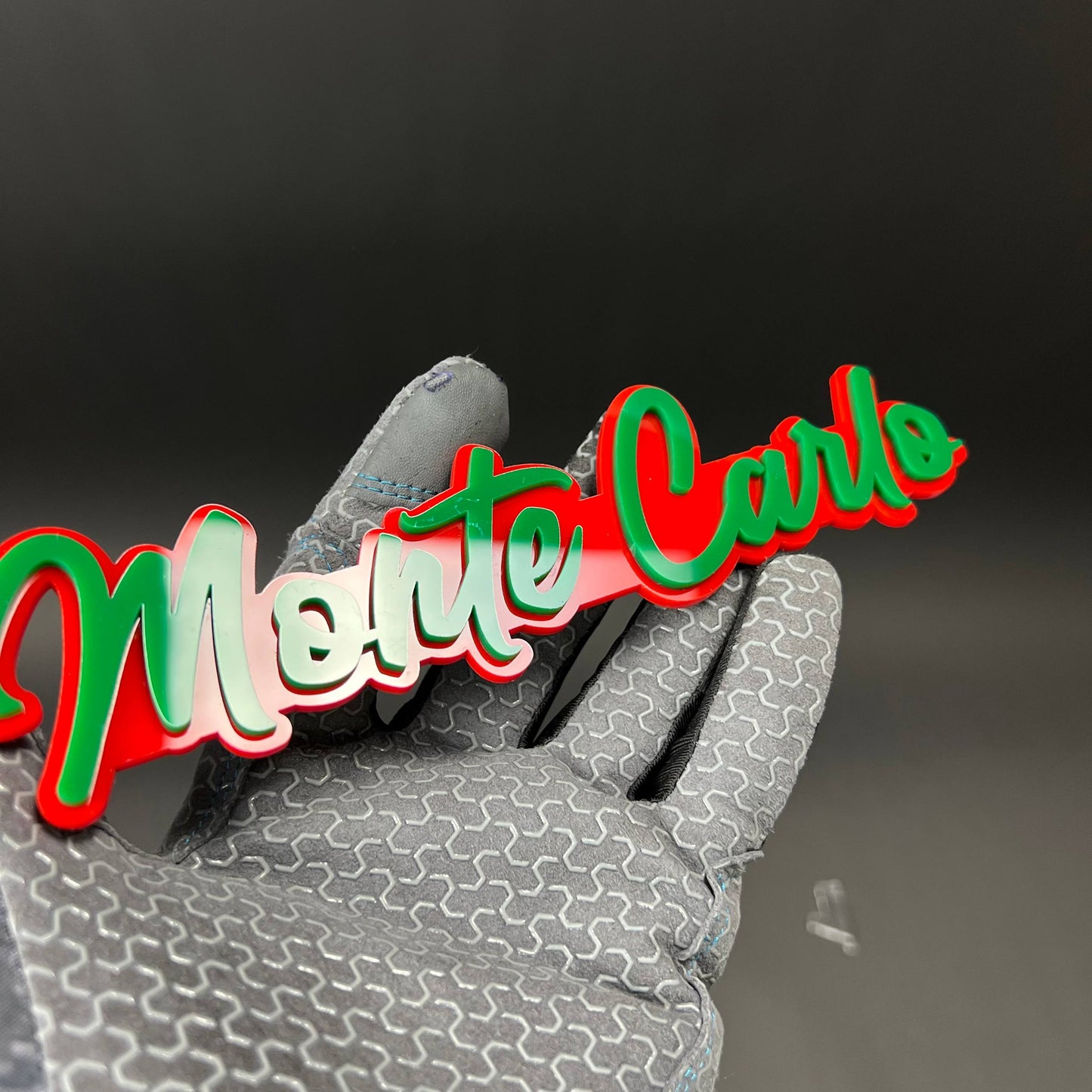 1PC Monte Carlo 3D Acrylic Badge - Car Truck Emblem Fender Sticker