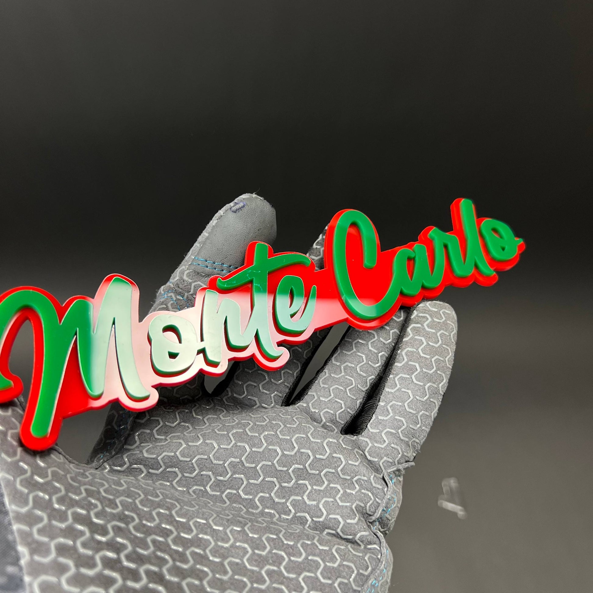 1PC Monte Carlo 3D Acrylic Badge - Car Truck Emblem Fender Sticker