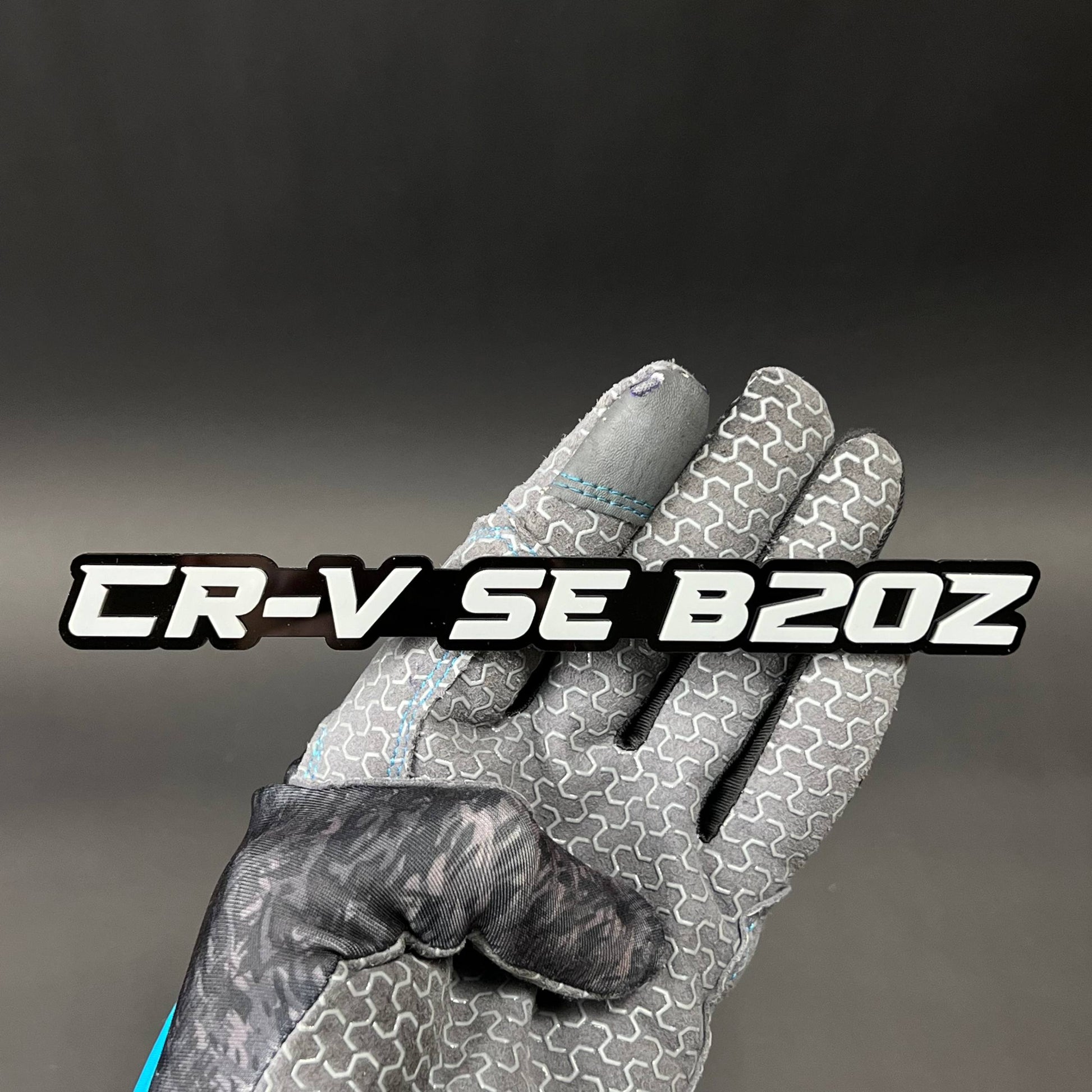 1PC CR-V SE B20Z 3D Acrylic Badge - Car Truck Emblem Fender Sticker