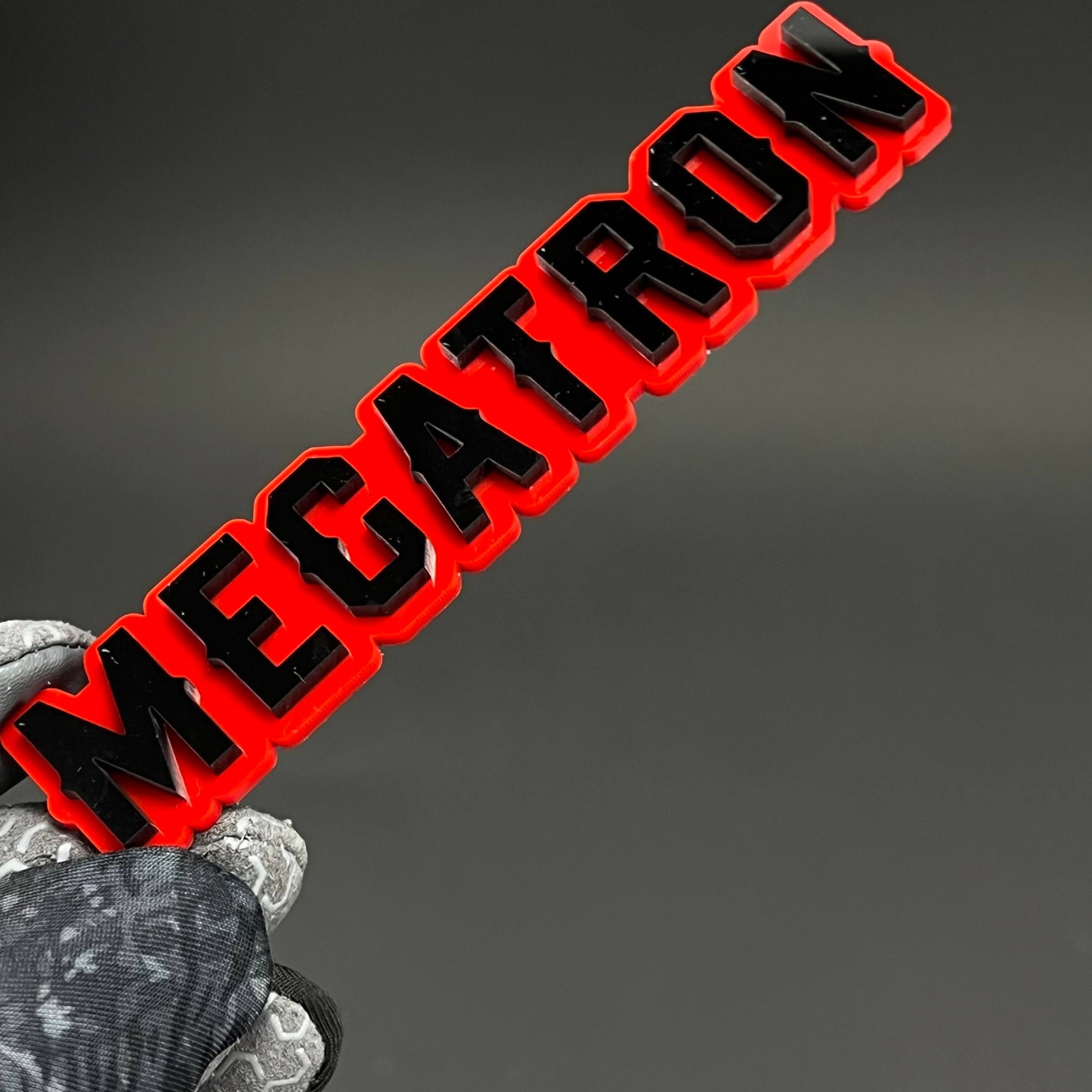 1PC MEGATRON 3D Acrylic Badge - Car Truck Emblem Fender Tailgate Trunk Sticker