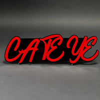 1PC CATEYE 3D Acrylic Badge - Car Truck Emblem Fender Tailgate Trunk Sticker