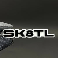 1PC SK8TL 3D Acrylic Badge - Car Truck Emblem Fender Tailgate Trunk Sticker