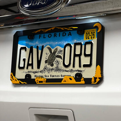 1PC GAV OR9 3D Acrylic Badge - Car Truck Emblem Fender Tailgate Trunk Sticker
