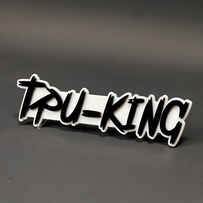1PC TPU-KING 3D Acrylic Badge - Car Truck Emblem Fender Tailgate Trunk Sticker