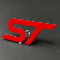 1PC ST 3D Acrylic Badge - Car Truck Emblem Fender Tailgate Trunk Sticker