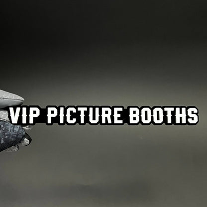 1PC VIP PICTURE BOOTHS 3D Acrylic Badge - Car Truck Emblem Fender Sticker