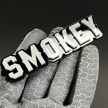 1PC SMOKEY 3D Acrylic Badge - Car Truck Emblem Fender Tailgate Trunk Sticker