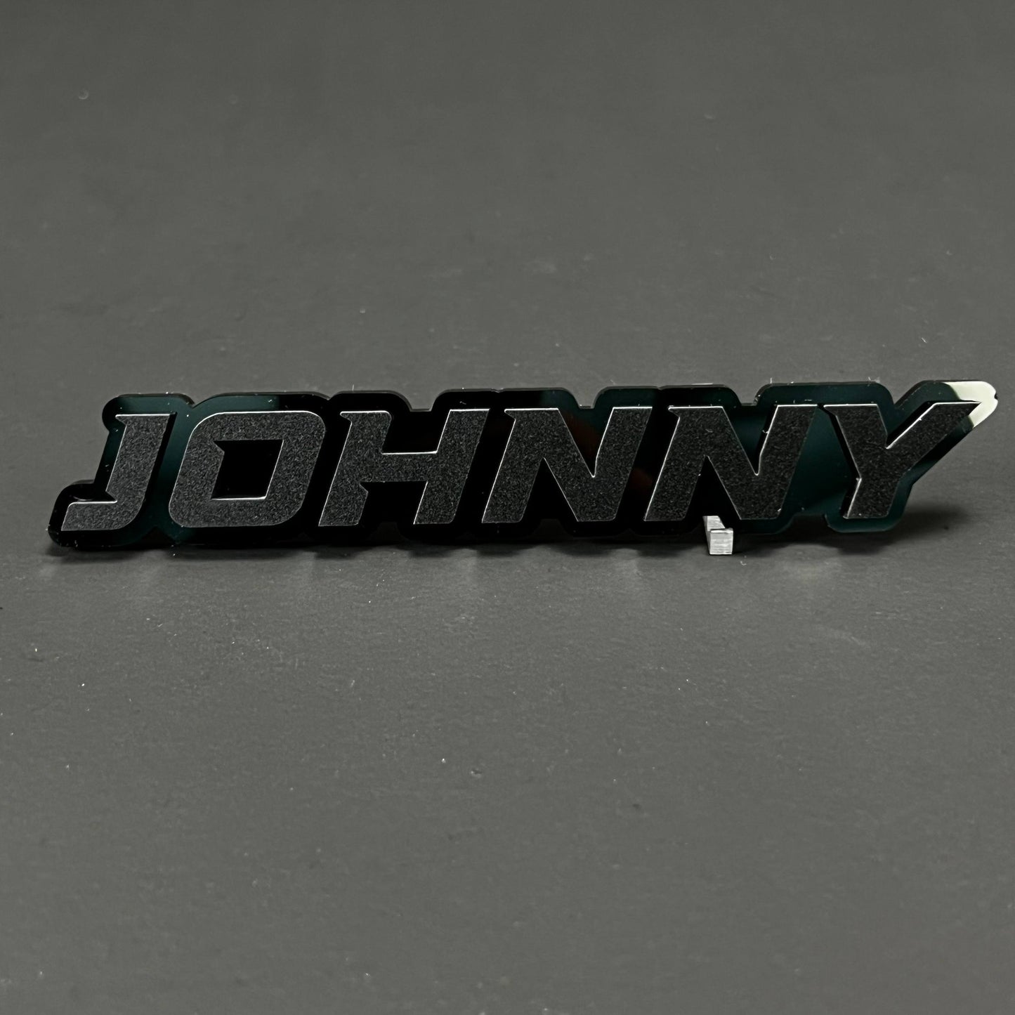 1PC JOHNNY 3D Acrylic Badge - Car Truck Emblem Fender Tailgate Trunk Sticker
