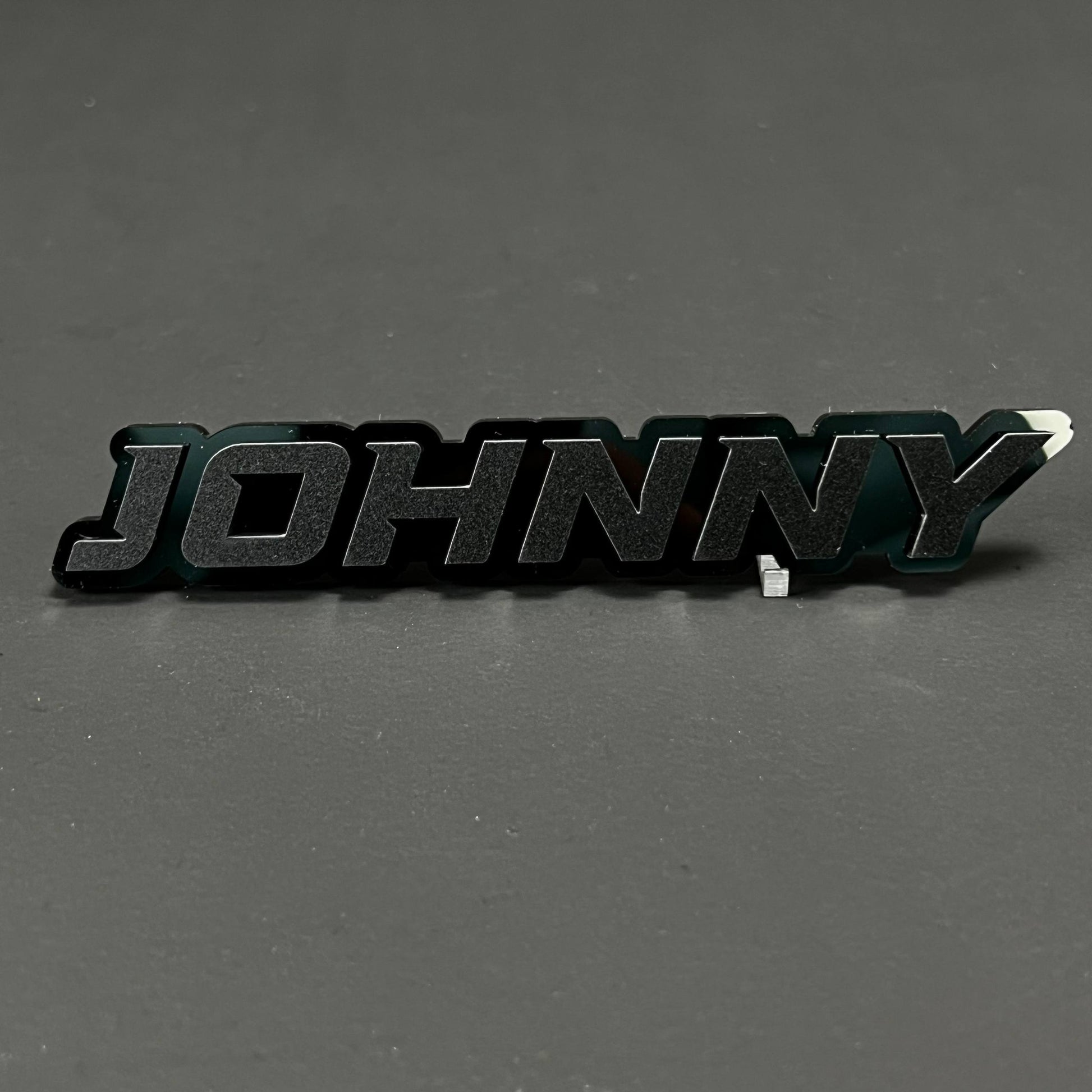 1PC JOHNNY 3D Acrylic Badge - Car Truck Emblem Fender Tailgate Trunk Sticker
