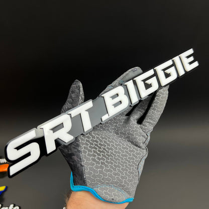 1PC SRT.BIGGIE 3D Acrylic Badge - Car Truck Emblem Fender Tailgate Trunk Sticker